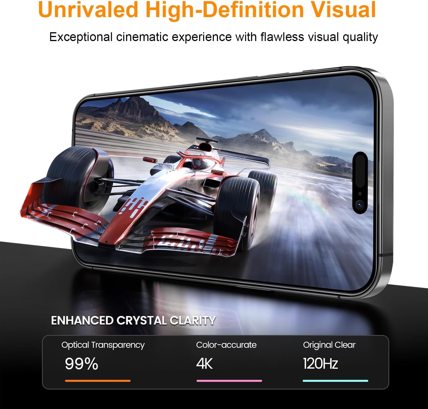 OneFish Full Edge Coverage Tempered Glass Screen Protector for IPhone 12 Pro Max 6.7 inch 2 Pack Edge Reinforcement, Self-Aligning Installation, Case Friendly Privacy Screen Protectors