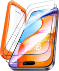 UltraGlass Unbreak Top 9H+ Glass for iPhone 14 Pro Max Screen Protector [12FT Military Grade Shatterproof & Longest Durable] Screen Protector 14 Pro Max Tempered Glass, Anti-fingerprint, 2 Packs