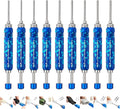 JRready ST5289 Tube Type Ejector Rod Contact Pin Extraction Tool for Molex .062" & .093”/HARTING/TE Heavy Duty/Weather Pack/AMP 4.2/6.35/2.13/CPC/RT360 Contacts, Terminal Insertion Toolsl, 9PCS