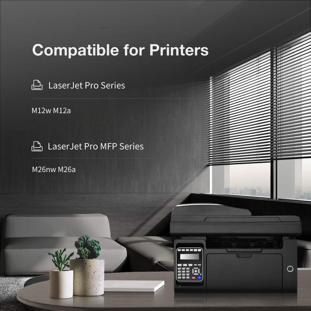 LEMERO 79A Toner Cartridge Compatible Replacement for HP 79A CF279A to use with Laserjet Pro M12w M12a MFP M26nw M26a (Black, 2-Pack)