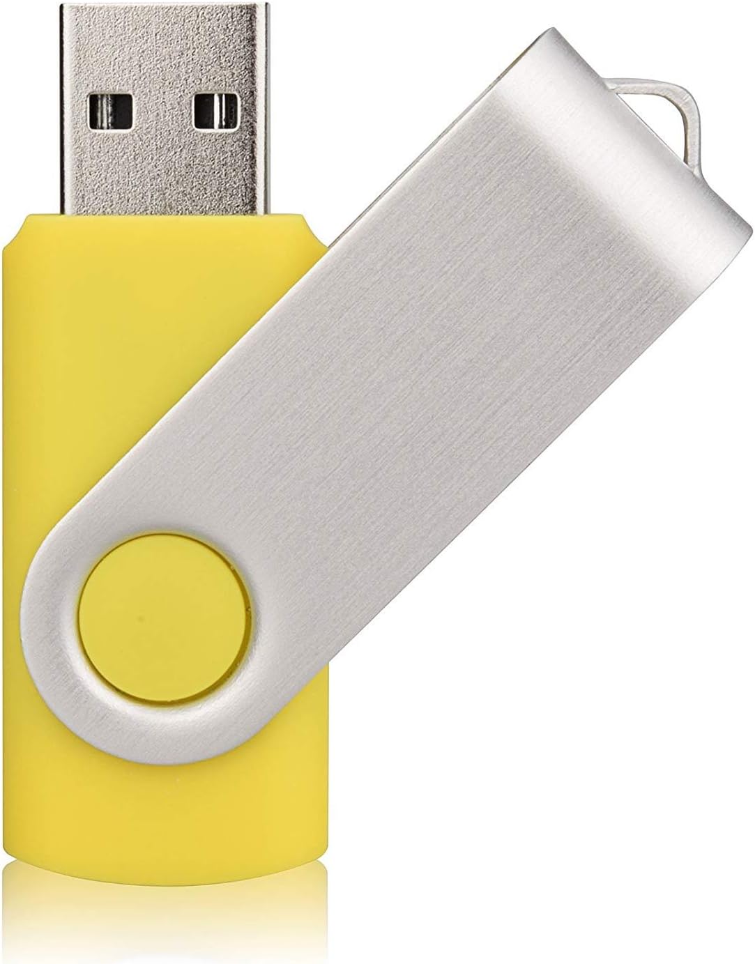 Aiibe 10 Pieces 2GB USB Flash Drive Colorful Memory Stick Thumbdrives (Mix Colors : Black Blue Red Green Orange White Yellow Pink Purple Silver)