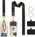 TiMOVO Phone Lanyard Crossbody Wrist Strap, Adjustable Anti-Theft Strap for Smartphone Case