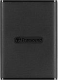 Transcend 1TB External SSD for iPhone/iPad/Mac/Windows/Android, PC/Laptop/Tablet/TV/Game Console, Portable Solid State Drive with One Touch Back up, One-Time Password Unlock, Type-A&Type-C Cables