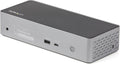 StarTech.com USB-C Quad Monitor Docking Station for MacBook Pro/Air M1 M2 M3 M4 & Windows, Universal 4K 60Hz HDMI DP Dock, Thunderbolt Compatible, 100W Laptop Charging