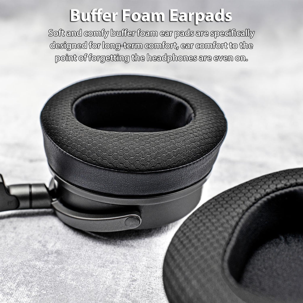 TRANSTEK Replacement Earpads Compatible with Audeze Maxwell Headphones, Maxwell Replacement Ear Cushion, Thickness and Noise Isolation Foam (Cooling Gel Mesh)