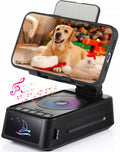 Gifts for Men Women, Cell Phone Stand with Bluetooth Speaker Led Light, Unique Gifts for Dad Him Husband Boyfriend, Cool Gadget Compatible with iPhone/Android, Ideal Gifts for Christmas