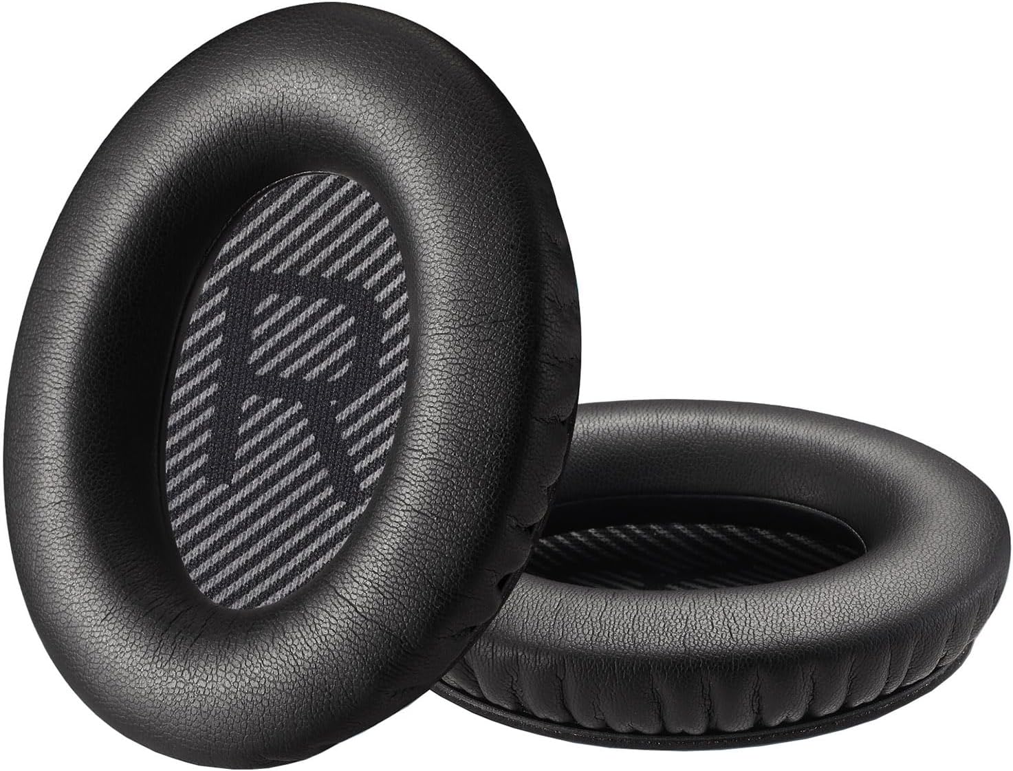 QC35 Replacement Ear Pads,Replacement Ear Pads for Bose QC35 & QC35ii (QuietComfort 35) Headphones - Softer Leather, Memory Foam, Extra Durability