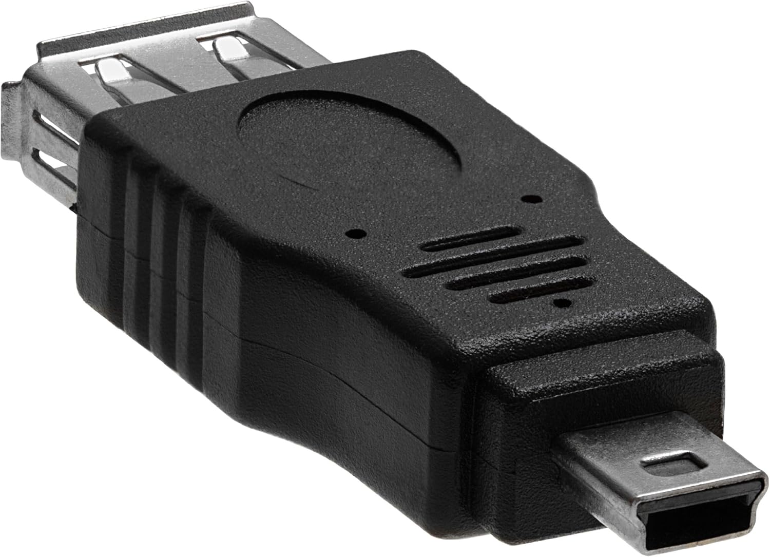 Cmple - [10 Pack Mini USB to USB Adapter Standard USB 2.0 A Female Jack to Mini B Male Plug OTG Connector Converter for Digital Cameras Tablets Dash Cams Transfer Photos to Computer