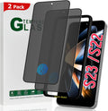 2 Pack Galaxy S22/S23 Matte Anti spy Privacy Screen Protector, 9H Tempered Glass,Anti-Glare Anti-Scratch, Smooth and Responsive Absolute, No Bubbles, High Definition Clear, With Installation Frame