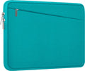 Laptop Sleeve Bag 15.6 inch, Durable Computer Carrying Bag Protective Case Briefcase Handbag with Front Pocket, Slim Laptop Case Cover for 15.6 Inch HP, Dell, Lenovo, Asus, Notebook, Light Blue