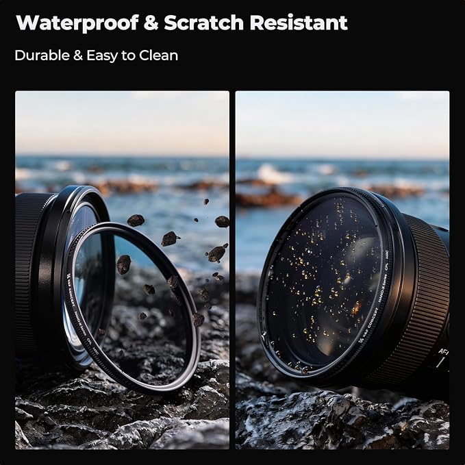 K&F CONCEPT 46mm Circular Polarizers Filter Polarizing Filter 28 Multi-Layer - Image 6
