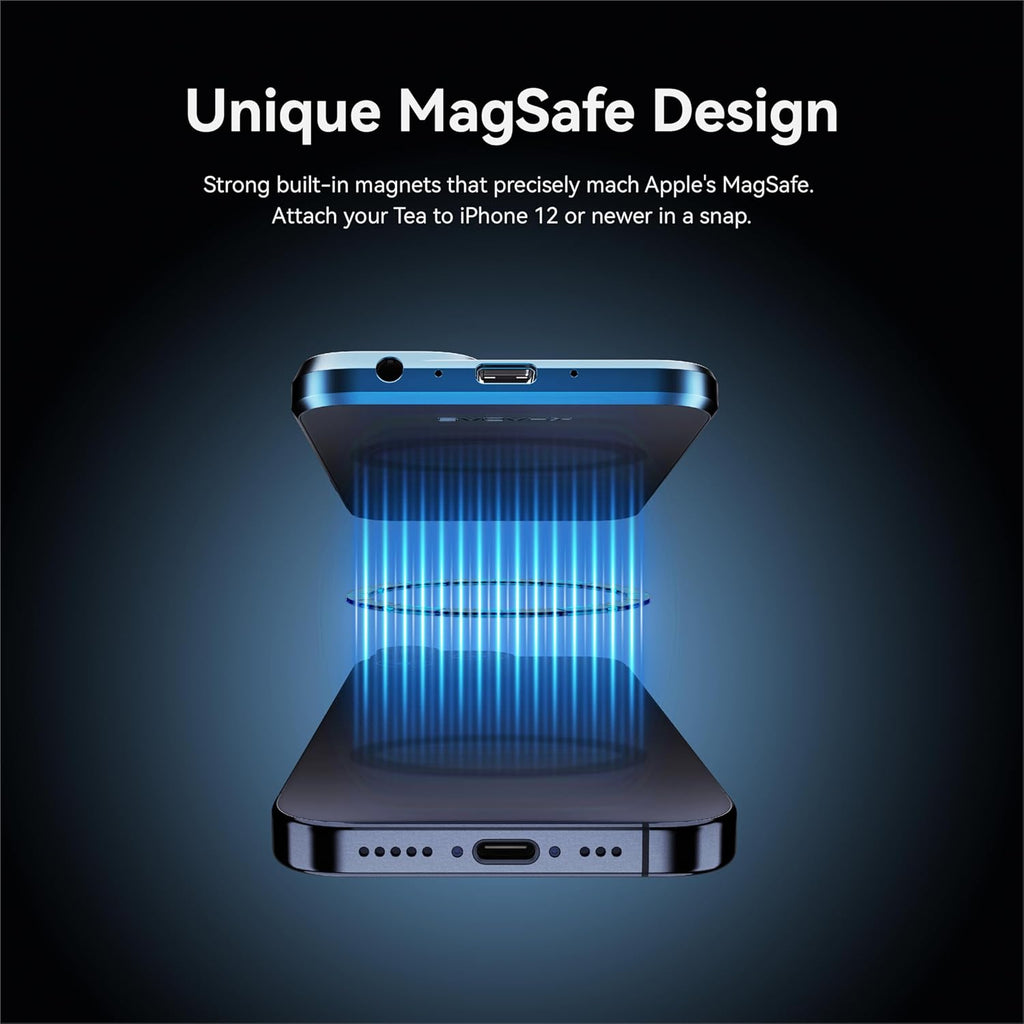 KHADAS Tea Portable Headphone Amplifier,DAC Magnetic Amplifier Bluetooth 5.0 HiFi Hi-Res USB DAC 32bit/384KHz, 1160mAh Battery ESS ES9281AC Pro Qualcomm QCC5125 LDAC/aptX HD, PCM, DSD, MQA(Grey)