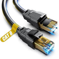 Vabogu Cat 8 Ethernet Cable 40FT, Heavy Duty 26AWG High Speed 40Gbps 2000MHz by VABOGU