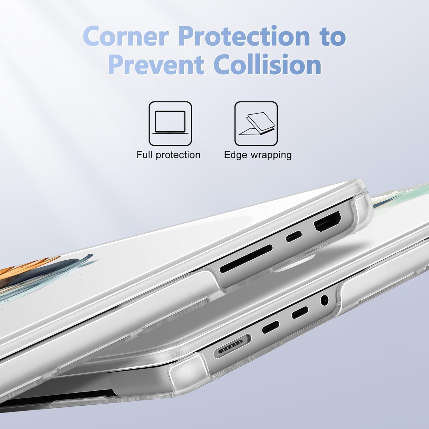 for MacBook Pro 16 inch Case 2021 2022 2023 2024 Release A3186 A3403 M4 A2991 M3 A2780 M2 A2485 M1 Pro/Max, Hard Shell Case with Screen Protector & Keyboard Cover, Cute owl