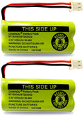 Replacement Battery BT183342/BT283342 BT166342/BT266342 BT162342 / BT262342 BT166342 Compatible with CS6114 CS6419 CS6719 AT&T EL52300 CL80112 CS6719-2 2.4V 400mAh (2 Pack)