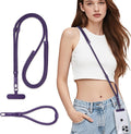 3 in 1 Adjustable Universal Anti-lost Cell Phone Lanyard, Detachable Cell phone Strap for Women/Men, Crossbody/Neck