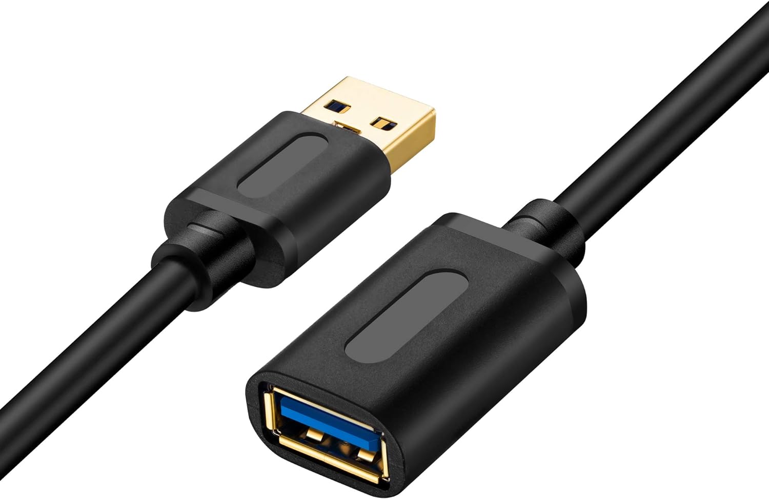 Tan QY USB 3.0 Extension Cable 3Ft, USB 3.0 High Speed Extender Cord Type A Male to A Female for PlayStation, Xbox, USB Flash Drive, Hard Drive, Card Reader,Scanner,Printer,Keyboard (3Feet)