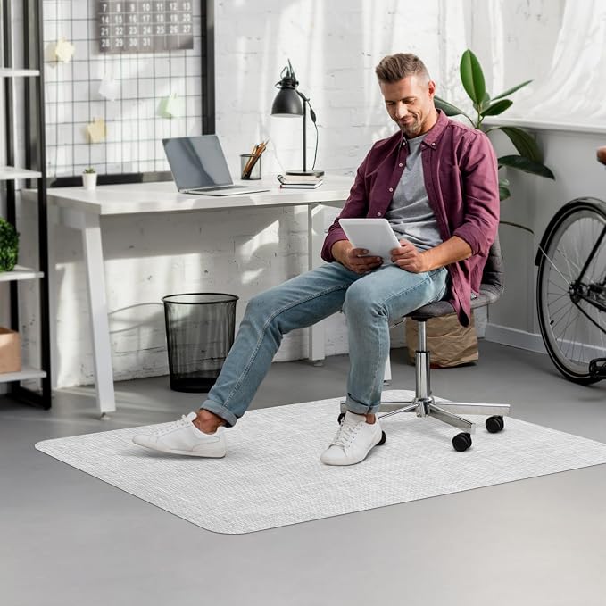 Blvornl Office Chair Mat for Hardwood Floor, Large Anti-Slip Hard Floor - Image 7