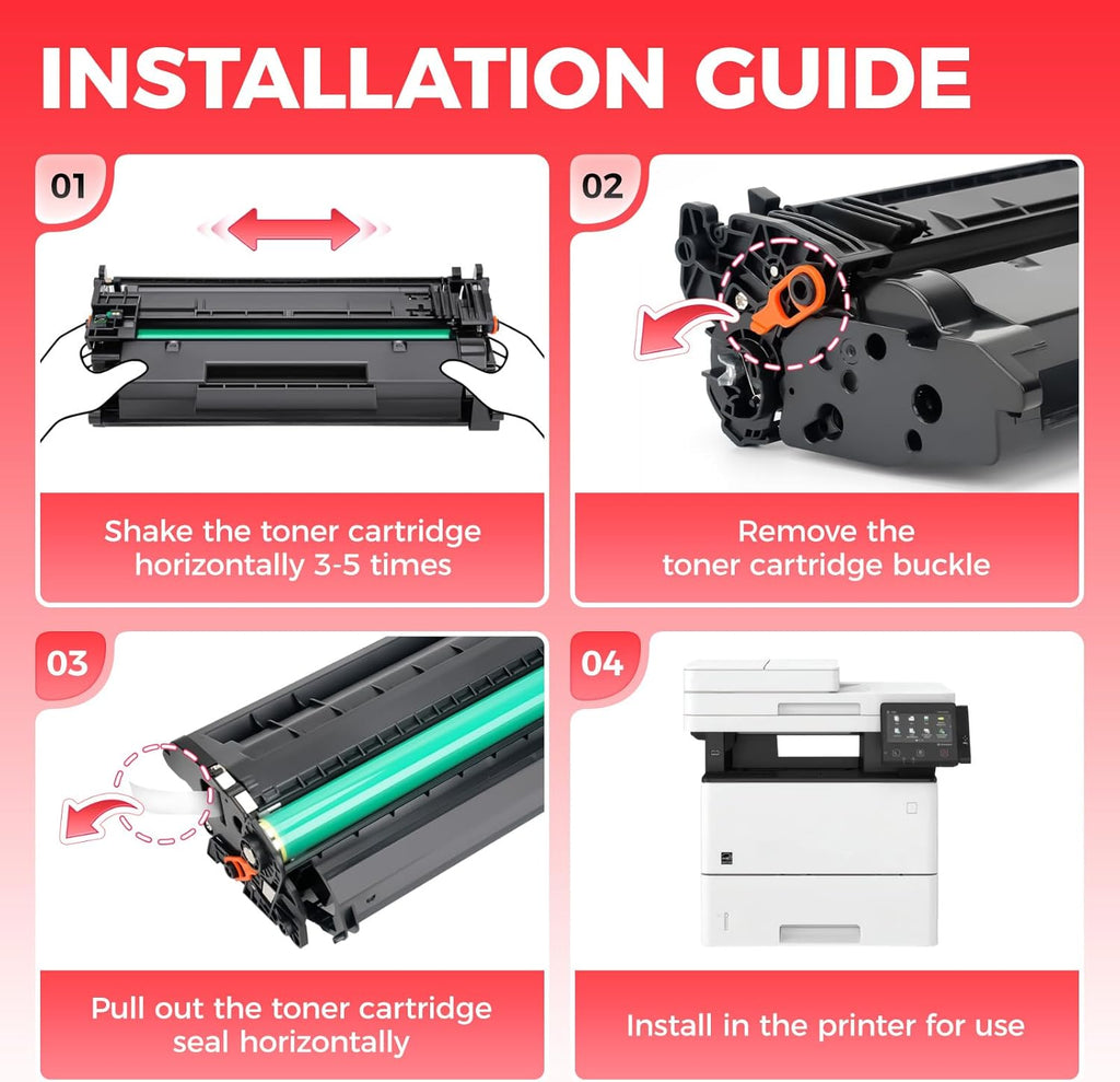 121 CRG121 Toner Cartridge Black 2-Pack with chip High Yield Replacement for Canon 121 CRG-121 Toner Cartridges Compatible for Canon ImageCLASS D1650 D1620 Laser Printer Ink All-in-One Copier Scanner