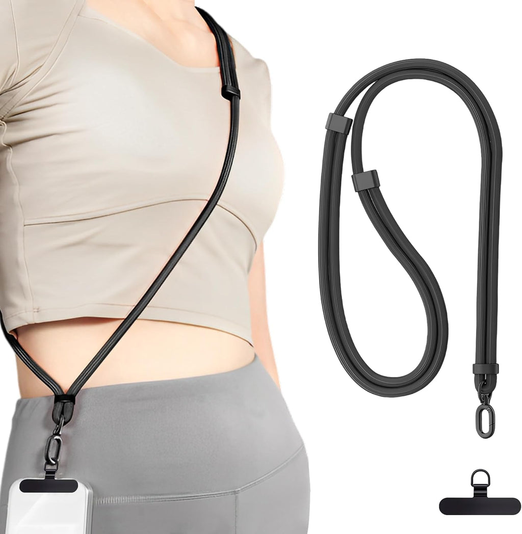ZXZone Phone Strap*1 Phone Tether Tab*1 Adjustable Neck Strap Phone Lanyard Strap Multifunctional Phone Lanyard