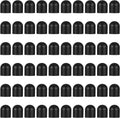 60 Pcs Rubber Tips for Stylus Pens,0.24inch (6mm) Diameter Replacement nibs for Touch Screen Pen Universal Stylus Ends,Surface Pen Tips