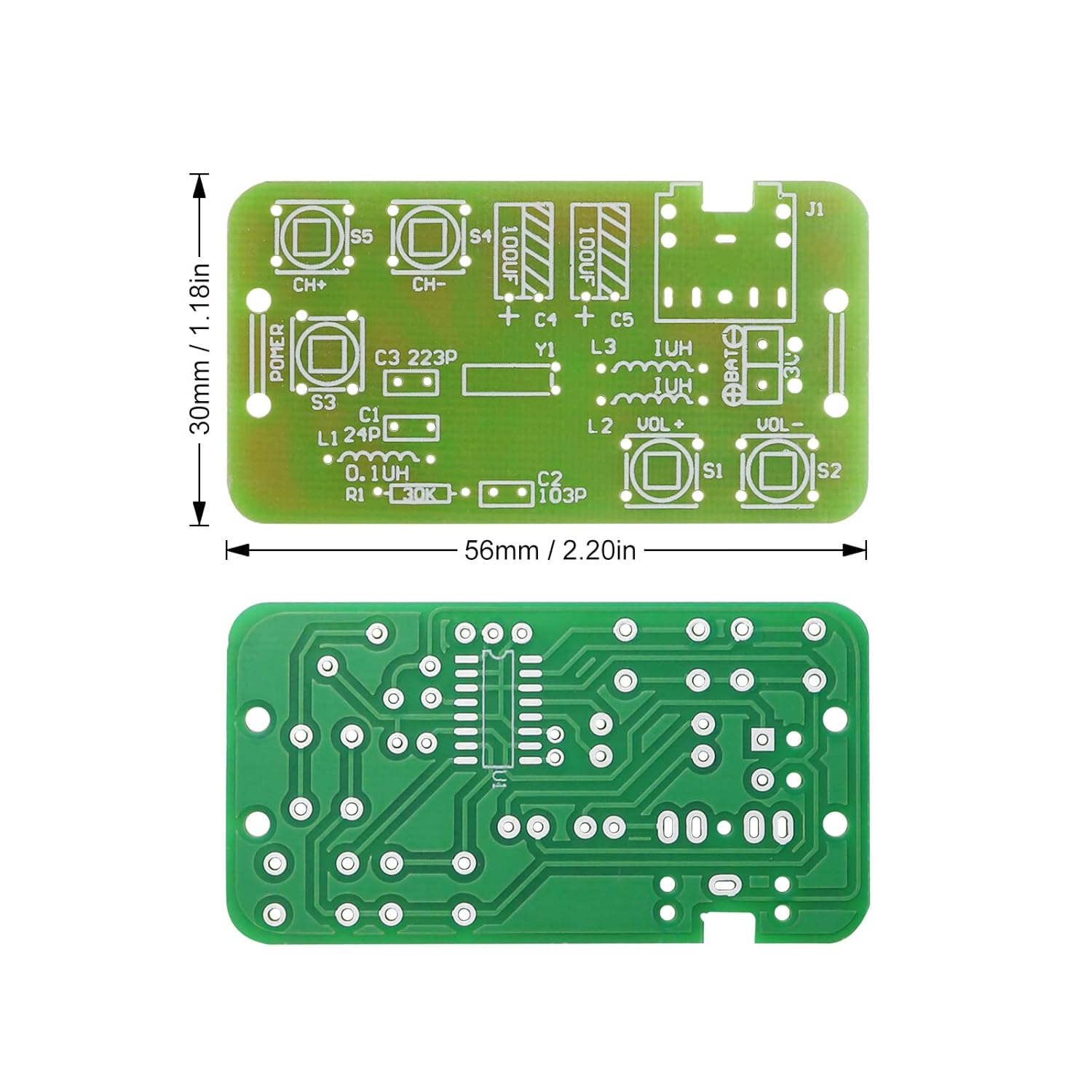 Soldering Practice Kit DIY Stereo Radio Plug-in Circuit Kit Learn Soldering Kit for Beginners