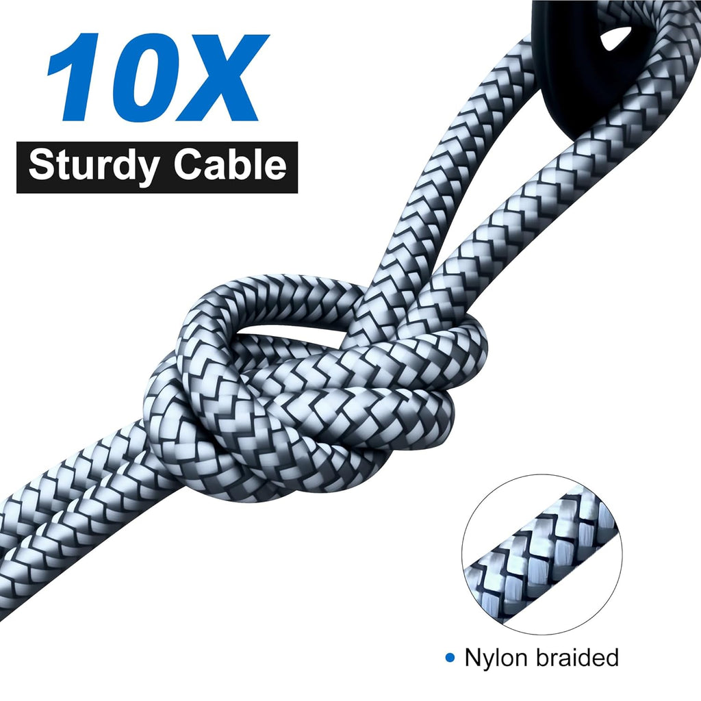 Tan QY USB 3.0 Extension Cable 1.5Ft, USB 3.0 High Speed Extender Cord Type A Male to A Female for PlayStation, Xbox, USB Flash Drive, Hard Drive, Card Reader,Scanner,Printer,Keyboard (Silver, 1.5Ft)