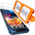 TOCOL for iPhone 16e Screen Protector/iPhone 13 Screen Protector 9H Hardness Military Grade Shatterproof HD Tempered Glass Full Coverage Easy Installation Case Friendly 2 Pack