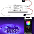 ESP32 Ultra-Thin WLED Digital Light Strip Controller with Mic Sound Mode DC5-24V RGB IC Digital Dynamic Light WS2811 WS2812B SK6812 SM16703P Flexible DIY FCOB Addressable LED Strip