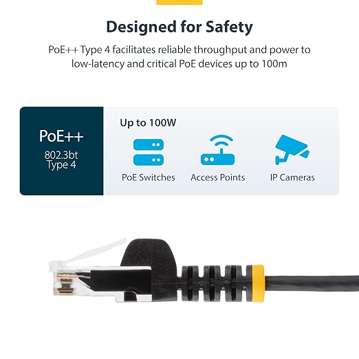 StarTech.com 10ft Green Slim CAT6 Ethernet Cable, Snagless RJ45, 28AWG Pure - Image 5