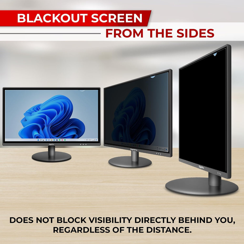 21.5 Inch 16:9 [2 Pack] Computer Privacy Screen Filter for Monitor - Privacy Shield and Anti-Glare Protector