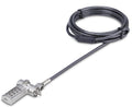 StarTech.com Universal Laptop Cable Lock 6.6ft (2m), Serialized Security Cable, Compatible with Noble Wedge/Nano/K-Slot; TAA