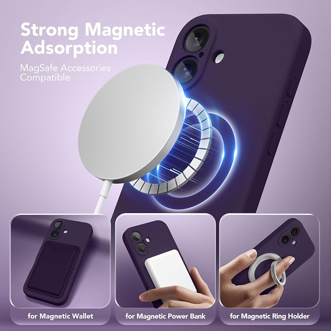 Magnetic for iPhone 16 Plus Case, Compatible - Image 2