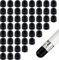 50Pcs Replacement Nibs for Touch Screen Pen, Rubber Tips for Stylus Pens, Soft, No Scratches, Sensitivity and Precision, Universal Stylus Ends (0.24inch/6mm)