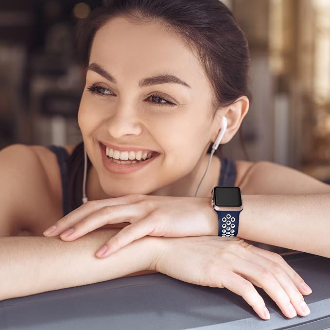 Lerobo Compatible with Apple Watch Band Series 9 8 7 41mm Band SE 40mm 38mm 11 - Image 3