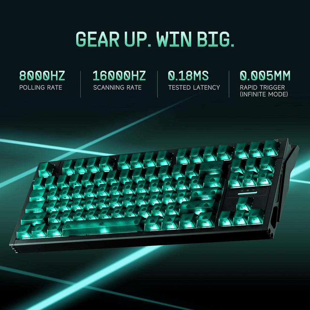 IQUNIX EZ80 RS Magnetic Switch Hall Effect Gaming Keyboard (Magnetic Jade Pro)