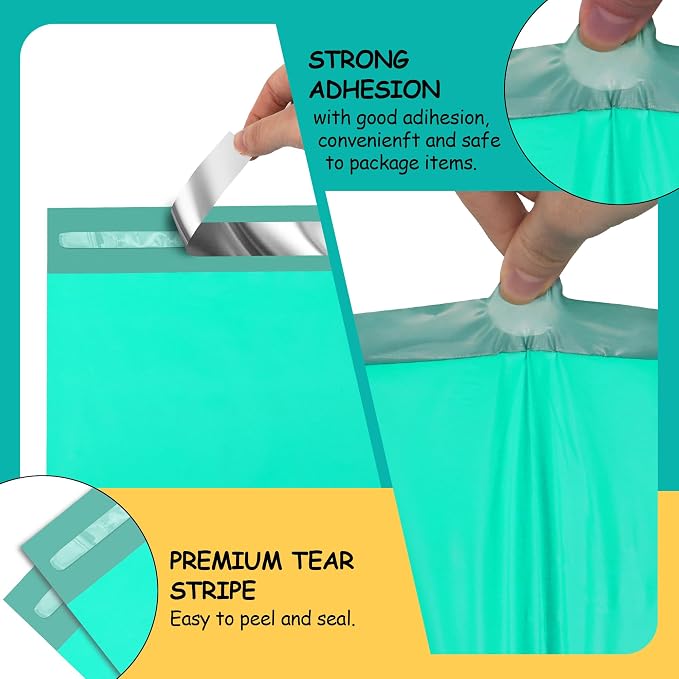 Poly Mailers 14.5x19 inch 50 Pcs, Plastic Mailing Envelopes - Image 3