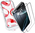 Screen Protector for iPhone 16 Pro Max – MagicBox Tempered Glass Screen Protector iPhone 16 Pro Max (2 Pcs) Edge-to-Edge Protection with 2 Applicators, 9H Hardness, Oleophobic Coating