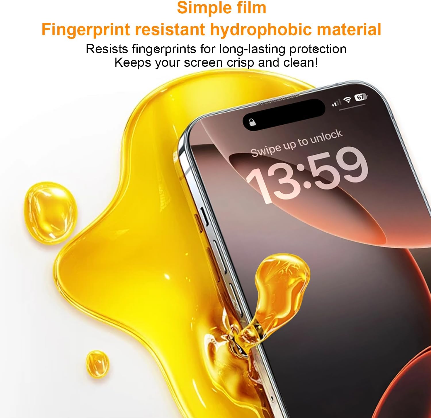 OneFish Full Edge Coverage Tempered Glass Screen Protector for IPhone 12 Pro Max 6.7 inch 2 Pack Edge Reinforcement Self-Aligning Installation, Case Friendly HD Screen Protectors