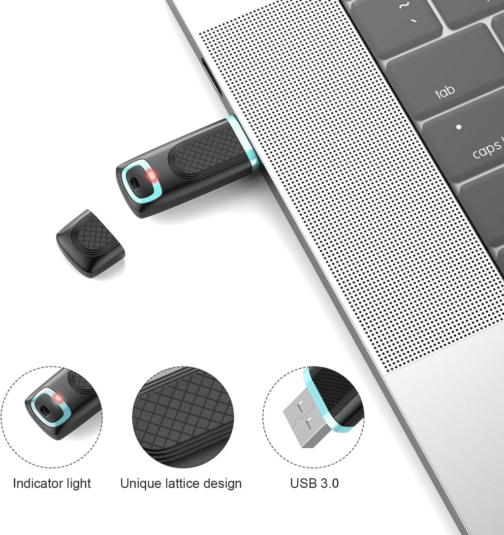 TOPESEL Flash Drive 128GB USB 3.0 Thumb Drive USB Stick Memory Stick USB Flash Drives Pen Drive Thumb Drives 2 Pack