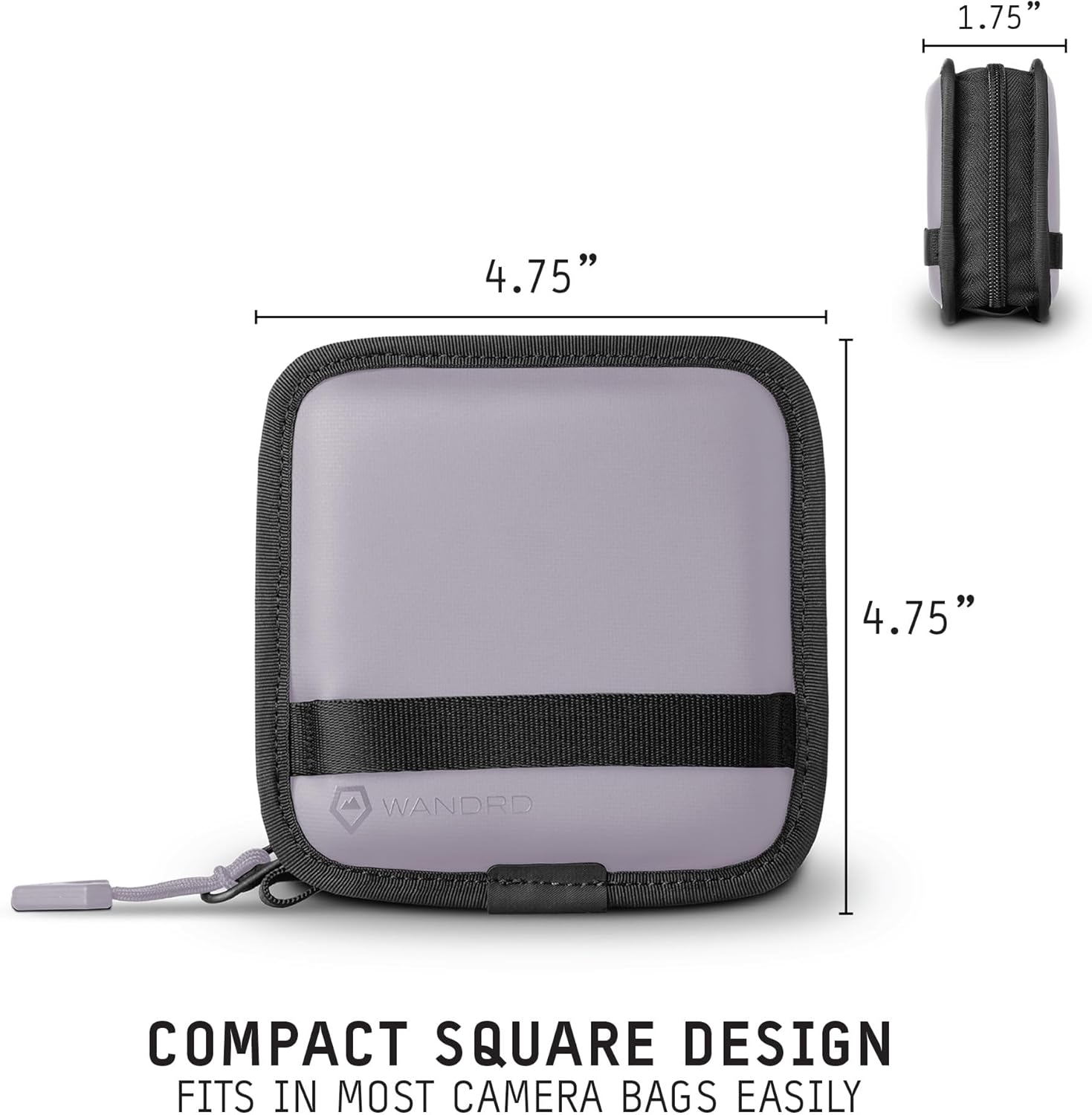 WANDRD Lens Filter Case - Store 4 Filters in Your Camera Backpack or Camera Case, Protect Photography Accessories from Scratches, Dust & Impact (Uyuni Purple)