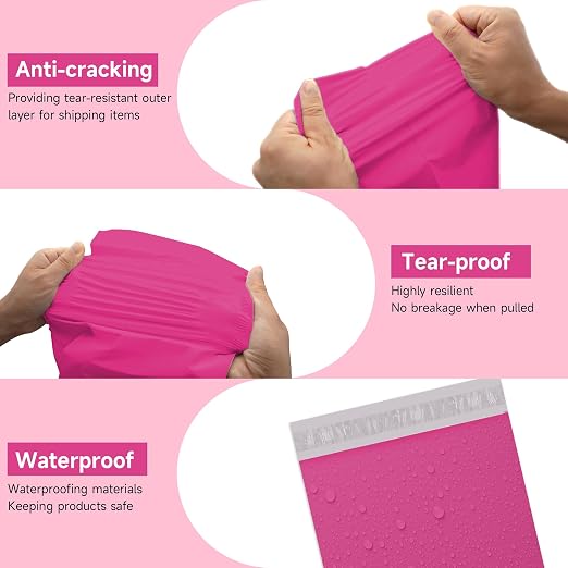 KKBESTPACK Poly Mailer Envelopes Shipping Bags Self Adhesive Waterproof Bags - Image 2