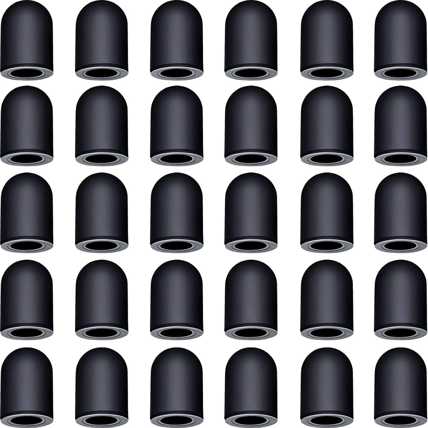 Zonon 30 Pieces Replacement Stylus Tips Conductive touch screen Pens Tips Capacitive Silicone Rubber, No Touch Door Opener Tools (0.19 Inch)