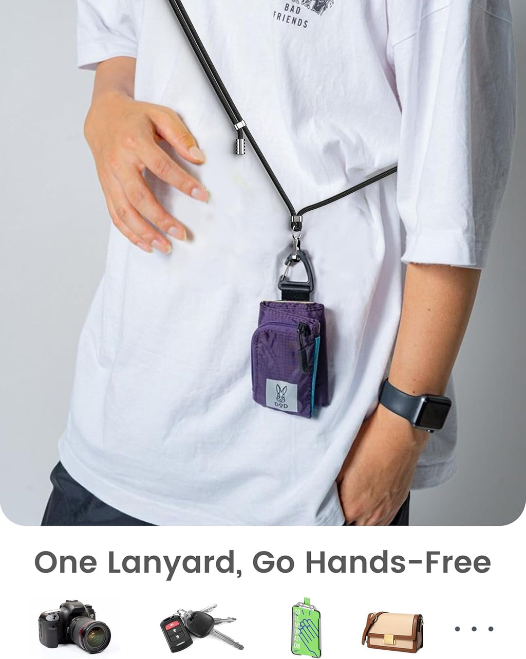 Cell Phone Lanyard, Adjustable Crossbody Cell Phone Lanyard, Adjustable Anti Theft Phone Strap