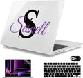 Mektron Customizable Name Case for MacBook Pro 16" M4 A3403 A3186 M3 A2991 M2 A2780 M1 A2485 (2021/2023/2024) Pro/Max with Touch ID, Hard Shell Plastic Laptop Cover