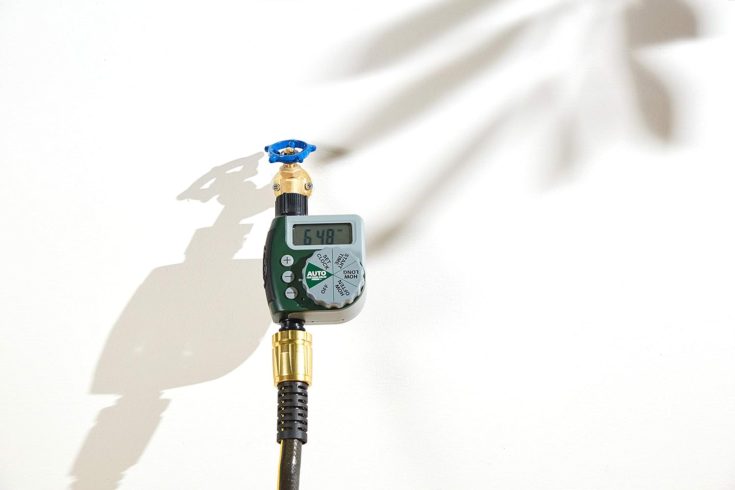 3-Pack Orbit 62061Z 1-Outlet Programmable Hose Faucet Timer - Convenient and Programmable Watering Control