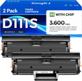 MLT-D111S Toner Cartridge Black 2-Pack High-Yield Replacement for Samsung MLT-D111S MLT-D111L D111S Compatible with Xpress M2020 M2022W M2070FW M2071 2074FW SL-M2077 2074FW SL-M2026 SL-M2078FW Printer