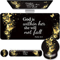 Desk Mat Set + Keyboard and Mouse Pad by VINEBURY