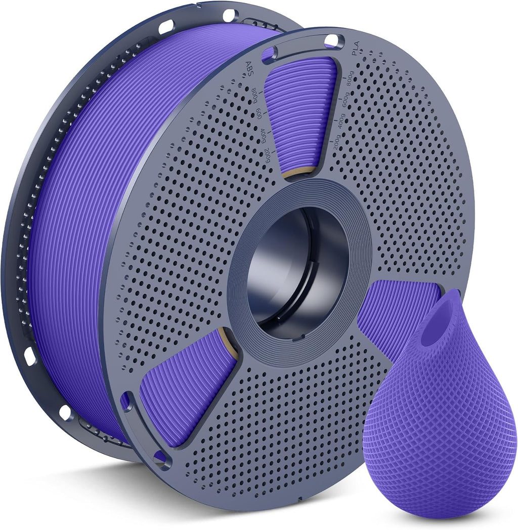 SUNLU 3D Printer Filament PETG Filament 1.75mm,Less Stringing Good Layer Adhesion High Toughness,PETG Filament 1.75 ±0.02mm, 1kg Spool(2.2lbs),Lavender Purple