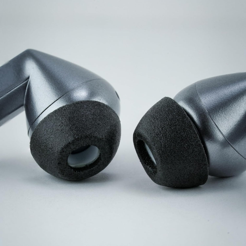 Comply TrueGrip MAX | Premium Memory Foam Replacement Earbud Tips for Samsung Galaxy Buds3 Pro | Long Lasting Comfort, MAX Durability, Secure Fit, Superior Noise Isolation| Black (Small) (1 Pair)